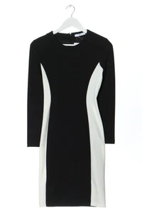 MANGO Vestido ceñido de tubo Mujeres Vestido Talla EU 34 negro-blanco - Imagen 1 de 5