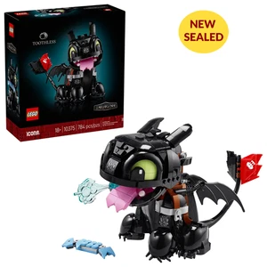 Lego 10375 How to Train Your Dragon Toothless Night Fury New Sealed - Picture 1 of 9