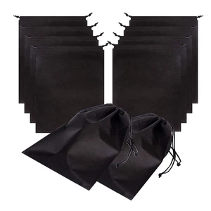 Juego de 10 bolsas de zapatos Jumbo para viaje no tejidas con cuerda para hombre y mujer La... - Imagen 1 de 6