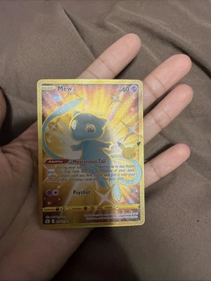 2021 POKEMON CELEBRATIONS 025 FULL ART/MEW GERMAN - Image 1 of 3