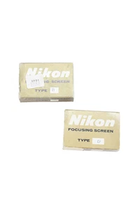 Nikon Type D Type B F3 Focusing Screen Set of 2 - Picture 1 of 9