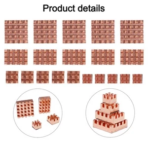 Kühlkörper-Kollektion zwanzigster Satz reiner Kupfereinheiten maßgeschneidert - Picture 1 of 12