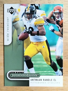 2005 Upper Deck Foundations #78 Antwaan Randle El - Picture 1 of 2