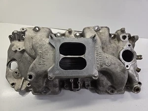 1965-1974 Chevrolet High Rise Intake GM 3933163 BBC Square Port Aluminum - Picture 1 of 14