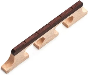 Jiayouy Banjo Bridge for 5 String Banjolele Parts Replacement 5 - Picture 1 of 5
