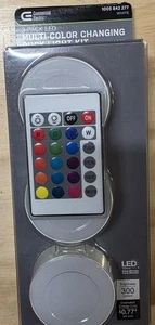 3 Pack Multi Color Changing Puck Light Kit By C.E. 1005 842 277 - Picture 1 of 3
