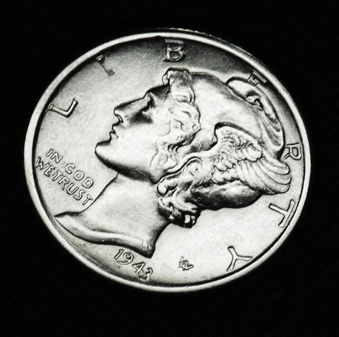 1943-s Mercury Dime.         BU   (Inventory A) Cover