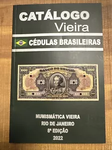 Vieira Catalogo Di Banconote Brasiliane 2022 - Foto 1 di 6