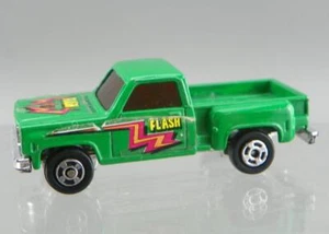 Vintage Zylmex Unbranded Diecast 1/64 Scale Green "Flash" Chevy Pickup Truck HK - Picture 1 of 6