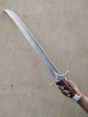 25 inc Survival Sword, Tactical blade | Traditional Handmade Viking Sword Blade - Image 1 of 4