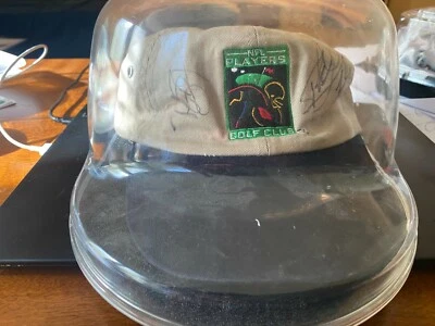 HOFers TIM BROWN/ROD WOODSON Autographed Football Cap Oakland Raiders PSA Cert - Image 1 of 3