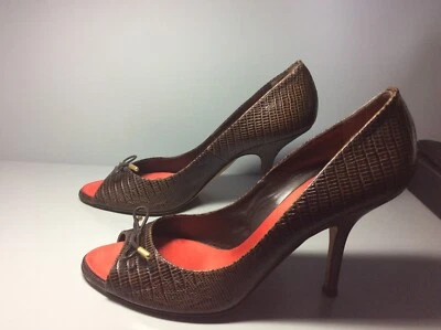 Zapatos para mujer Dsquared2 marrones talla 39 Foto 1 de 4