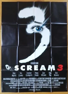 SCREAM 3 affiche cinema originale 160x120 horror wes craven - Foto 1 di 1