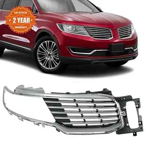 For 2016 2017 2018 Lincoln MKX Upper Grill Grille Insert Chrome Right RH Side OE - Picture 1 of 9