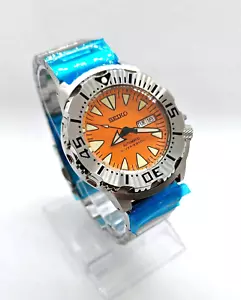 Seiko Monster Mod NH36 Automatik Uhrwerk 42mm C3 Lume NEU - Bild 1 von 10