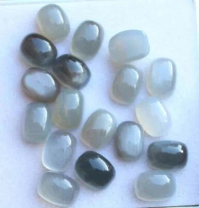 100% Natural Silky Moonstone Cushion Cabochon Fine Gemstones 38.80 Ct 7*9 mm - Picture 1 of 3