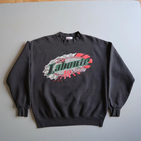 Vintage Bobby Labonte NASCAR Sweatshirt High Neck Cover