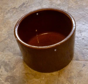 Vintage YORK Pfaltzgraff stoneware crock 1936 mark brown - Picture 1 of 4