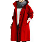 Women Waterproof Raincoat Ladies Outdoor Wind Rain Forest Jacket Coat Size S-5Xl