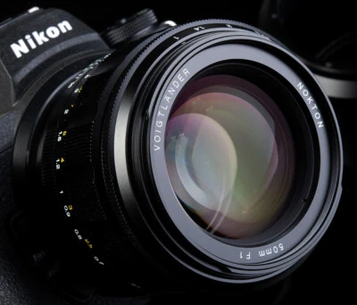 Voigtlander USA WARRANTY Z 50mm  F1.0  NOKTON  for all Nikon Z - Image 1 of 4