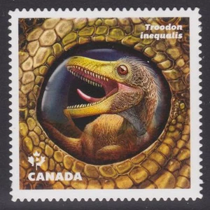 Canada 2016 #2924i - Dinos of Canada (Troodon Inequalis) - die cut, unused - Picture 1 of 1