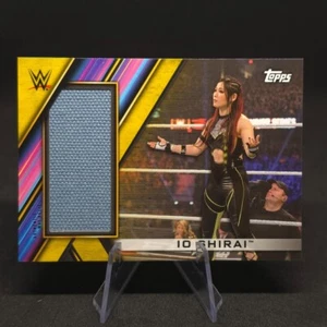 2020 Topps WWE IO SHIRAI IYO SKY Superstar Mat Relics Gold /10 #MR-IS - Picture 1 of 2