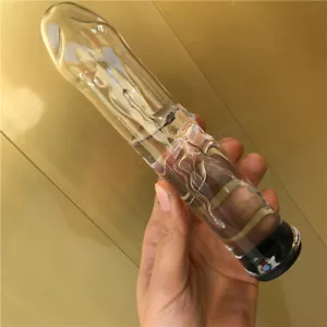 Glas G-Punkt Dildo Anal Butt Plug Vaginal Massager Sexspielzeug Wasser Füllen DE - Bild 1 von 20