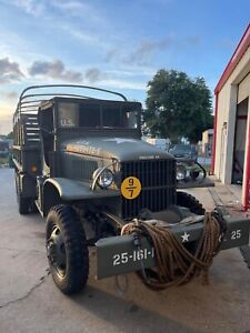 Military  Truck 1944 CCKW 353 winch truck. 