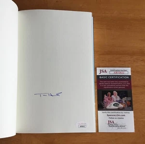 Tom Hanks Signed Autograph Making Major Motion Picture Masterpiece Book JSA COA - Imagen 1 de 4