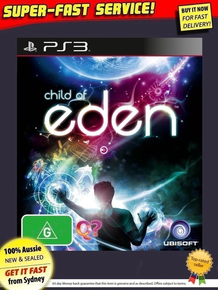 Child Of Eden PS3 *NEW *RARE *OZI *PAL Sony Playstation 3 game console kids toys - Image 1 of 1
