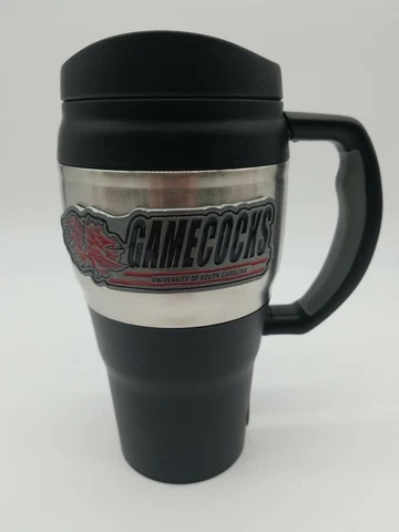 NEW!!! South Carolina Gamecocks 24oz Insulated Travel Tumbler Cup Mug Coffee Cover