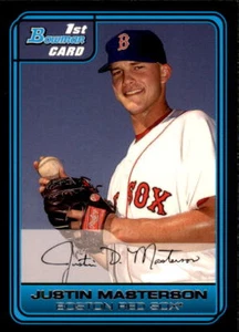 2006 Bowman Draft Picks & Prospects Draft Picks #DP12 Justin Masterson Red Sox - Bild 1 von 2