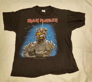 Vintage Iron Maiden Konzert T-Shirt World Slavery Tour 1985 - Bild 1 von 9