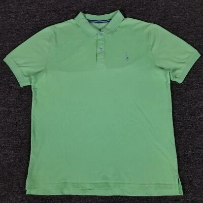Camisa Polo Tailorbyrd Para Hombres XL Verde Golf Informal Preppy Elastizada Bordada Logo Foto 1 de 4