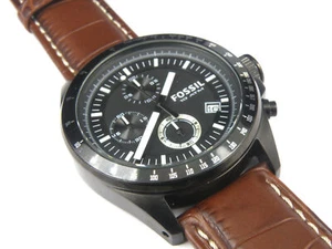 Fossil Mens Watch Decker CH2601 with Black Dial - 100m - Picture 1 of 8