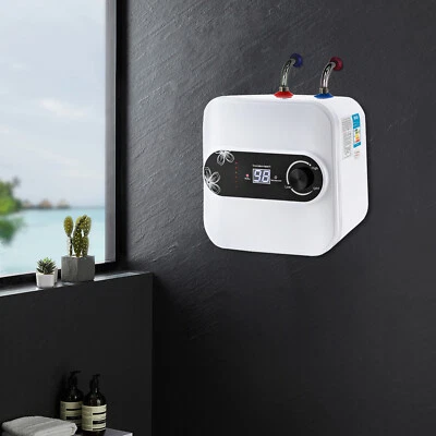 Remolque para autocaravana 1,5 KW eléctrico instantáneo bajo fregadero mini tanque calentador de agua Foto 1 de 4