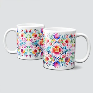oh-cuptastic-Kaffeetasse-Floral-Bunt-Muster-Blumendesign-viele Farben-LT-568 - Bild 1 von 1
