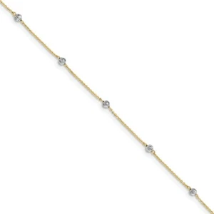 14k 14kt Two-tone Go - Picture 1 of 4