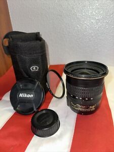Nikon AF-S DX NIKKOR 12–24 mm f/4G IF-ED Zoom Objektiv Gürtel tragen. Siehe Beschreibung