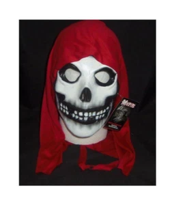 MISFITS Mask Red Skull Monster The Crimson Ghost Cosplay Halloween - Picture 1 of 4