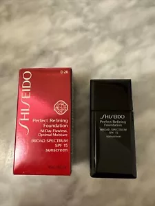 Shiseido Perfect Refining Foundation LSF 15 ~ D20 Reichbraun (mitteltief) 1 Unze Brandneu in Verpackung - Bild 1 von 2