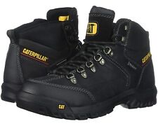 Bota de trabalho masculina Caterpillar 6 precisão impermeável biqueira  composta trigo 90808