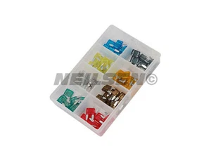 NEILSEN KFZ AUTO MINI BLADE SICHERUNGSSATZ SORTIMENT KASTEN 80 STÜCK 2 - 30 AMP - Bild 1 von 1