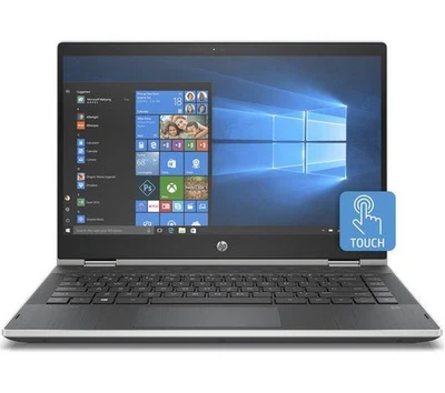 HP Pavilion x360 14-cd0520sa 14'' Pentium 4415U 256GB 8GB Touchscreen Laptop C2 - Image 1 of 4