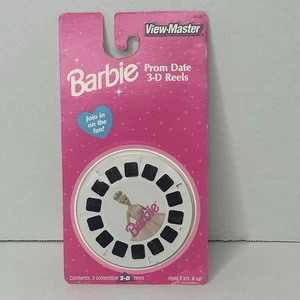 3D Barbie Prom Date 1998 Mattel View Master 3 Reels New In Sealed Package - Picture 1 of 6