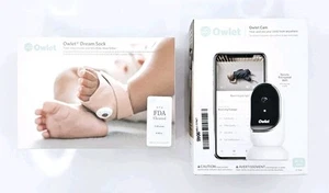 Owlet Dream Sock Babyphone Dusty Rose + Dream Monitor Duo Kamera - Bild 1 von 17