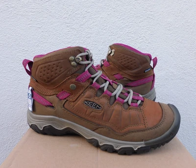 KEEN TARGHEE IV MID WATERPROOF LEATHER HIKING BOOTS, WOMEN US 9/ EUR 39.5 ~NEW - Image 1 of 4