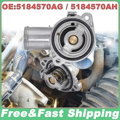 Aluminium  Engine Coolant Thermostat For Dodge Grand Caravan 3.6L 2011 -2019 - Image 1 of 4
