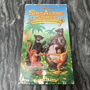 Disneys Sing Along Songs The Jungle Book The Bare Necessities Vol 4 VHS Tape - Bild 1 von 4