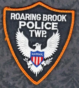 Roaring Brook Pennsylvania Police Shoulder Patch GUARANTEE AUTHENTIC !! - Picture 1 of 2